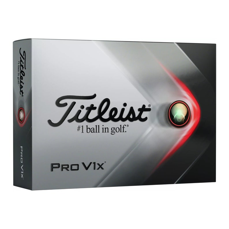 Personalized Titleist ® Pro V1 ® V1x ® Golf Balls 2019 2021 2023 Edition, 12 Set, Golf Gifts for men, Boyfriend, Birthday, Father's day 2021 Edition Pro V1x