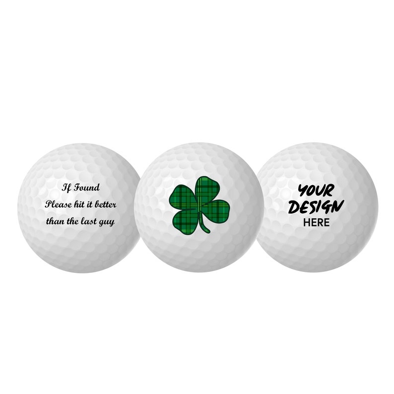 Personalized Golf Balls Set of 3 Perfect for Bachelor Party Etsy