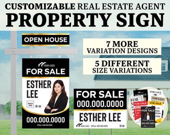 Custom Real Estate Sign Riders Buy Now, Ships Next Day