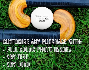 Personalized Field Hockey Ball, Photo or Logo