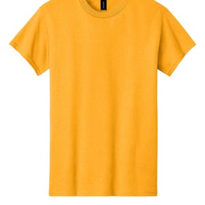 Custom Graphic T-Shirt Unisex 100% Cotton Tee Full Color Print Made to Order Oro