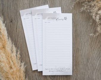Notepad To-Do | Get things done notepad for your to-do | Business | Girlboss | Office supplies