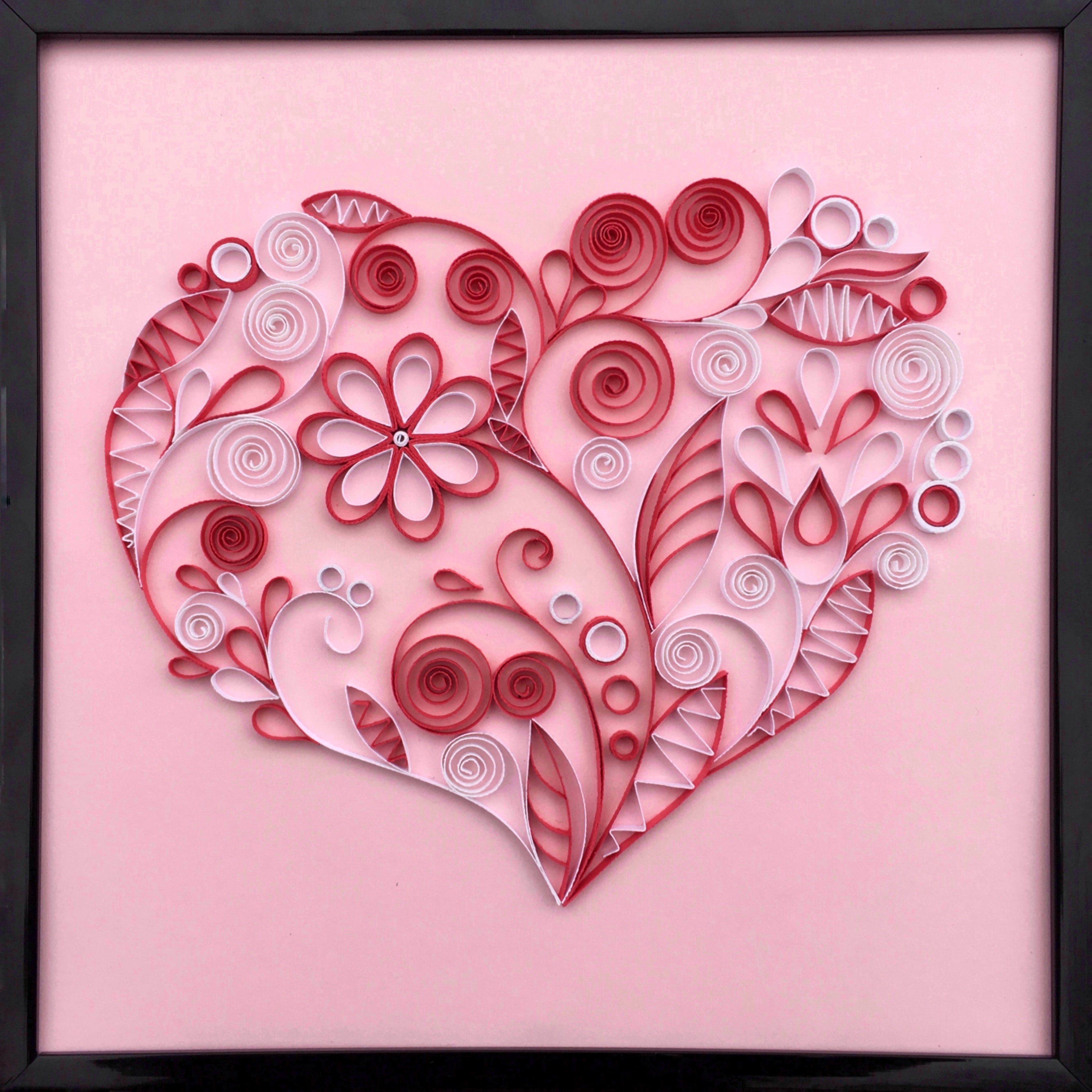 Quilling Heart Etsy