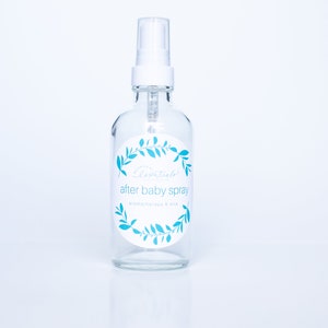 After Baby Spray, ekologiskt rosenvattenvatten, perinealspray, postpartumspray, rosvatten, ekologiskt vatten, rosenvattenspray, peri-spray