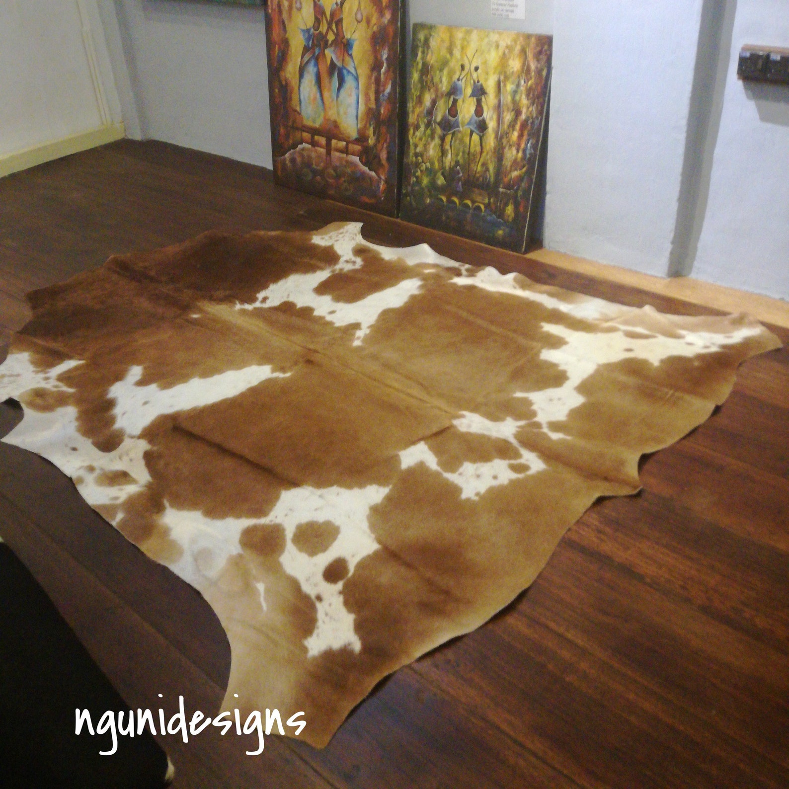 AA Grade Nguni Cattle Hide/Floor Rug African Cow Hide Etsy