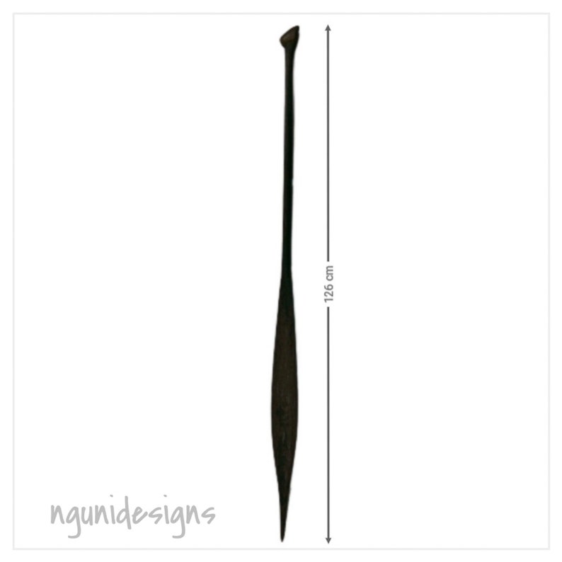Dayak Paddle Borneo Carving