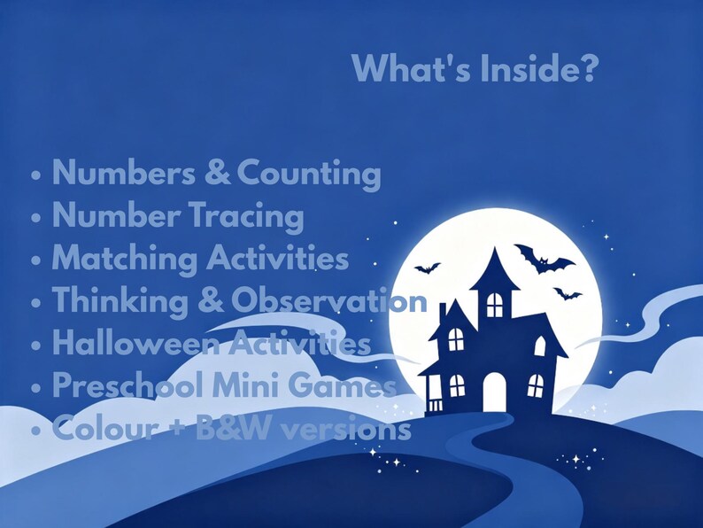 Halloween Preschool Worksheets | Halloween Activity Pack for Ages 3-4 ...