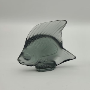 Lalique Glass Fish - Etsy