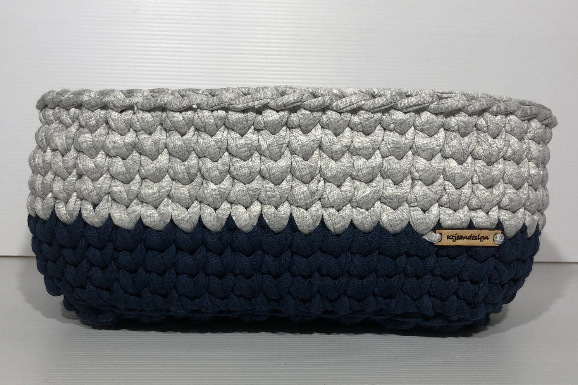 Almacenamiento/Organizador de la cesta forma rectangular con | Etsy