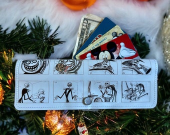 1993 Nightmare Before Christmas Wallet  - 6 Card Slots