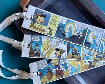 1980 Pinocchio Comic Bookmarks