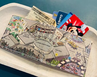 1964 Disneyland Map Wallet - Tomorrowland