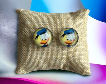 1960's Donald Duck Earrings