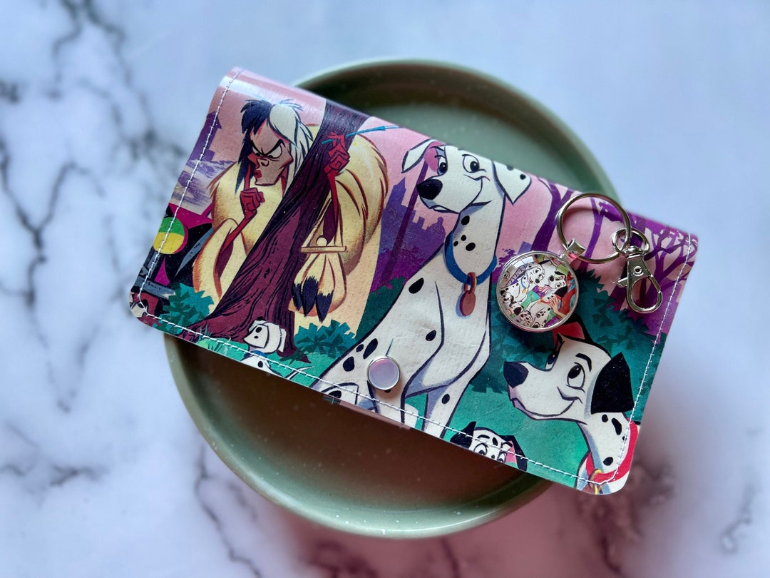 1965 101 Dalmatians Wallet W/free Keychain 5 Card Slots & Etsy