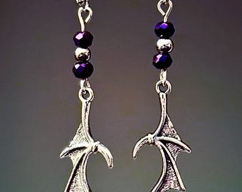 ACOTAR Bat Boys inspired Bat Wing Earrings