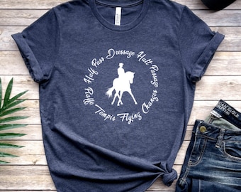 Dressage Movements T Shirt  | Equestrian T Shirt | Riding Shirt