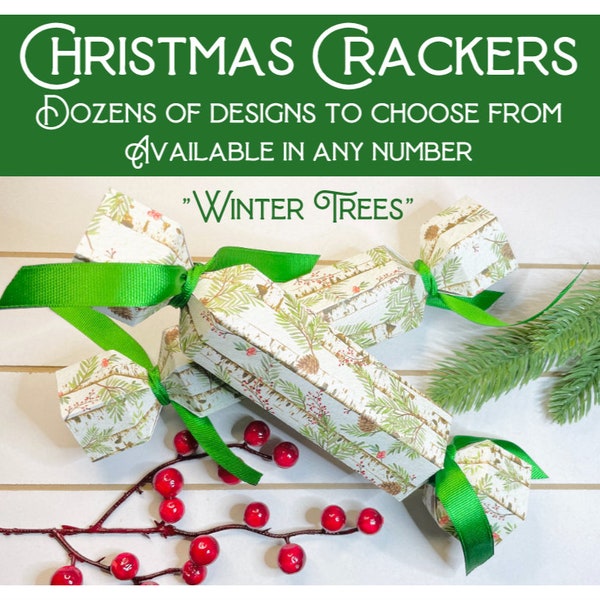 Christmas Crackers With Snap Etsy