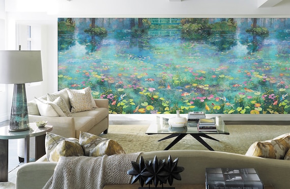 Koi Pond Wallpaper