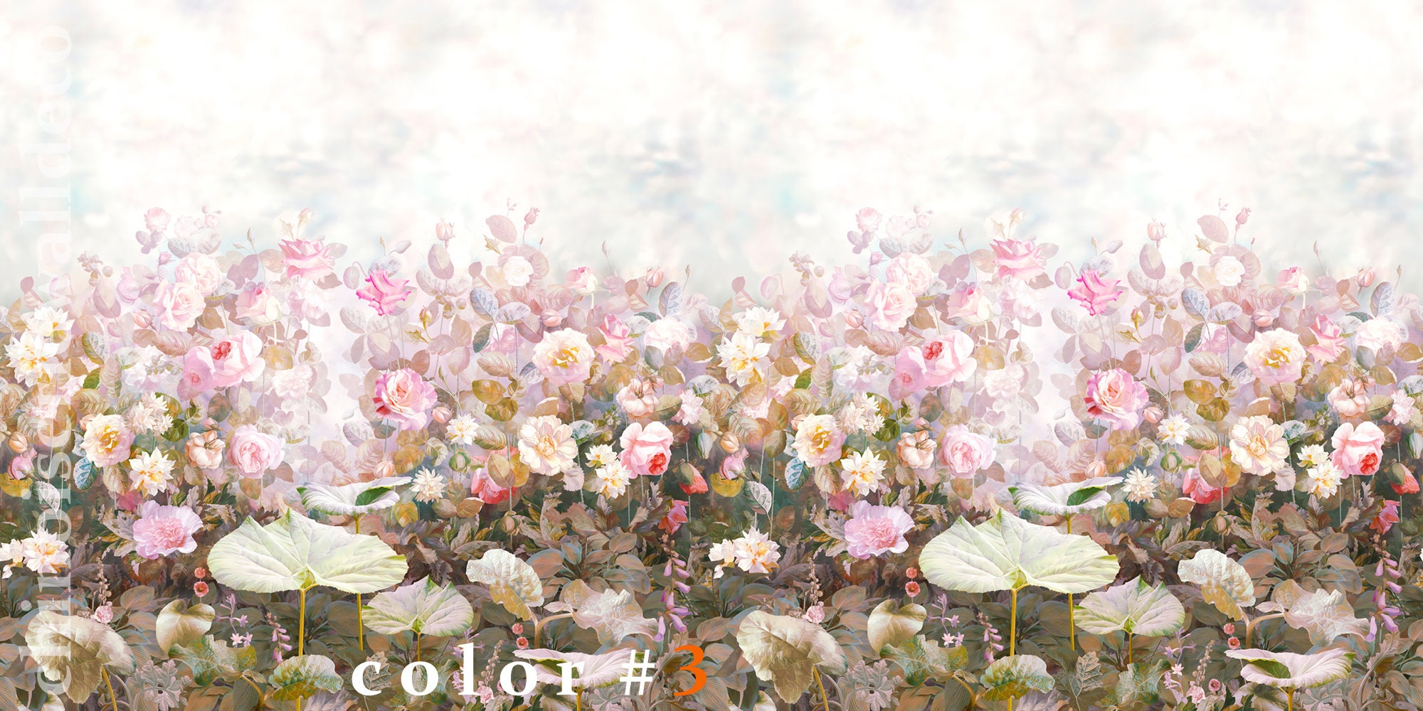 Spring Water Pond Flowers Removable Wallpaper Mural Floral - Etsy