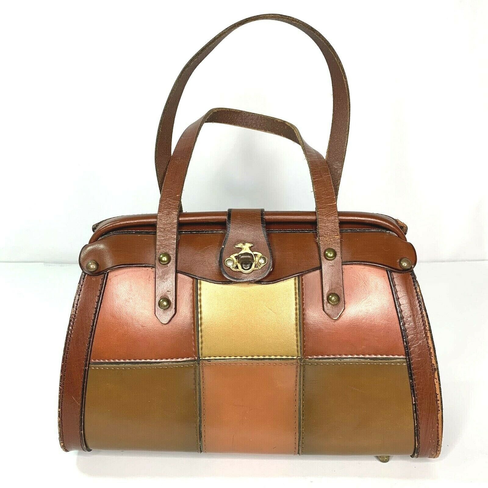 Burlington Brown Soft Leather Shoulder Bag Handbag Purse