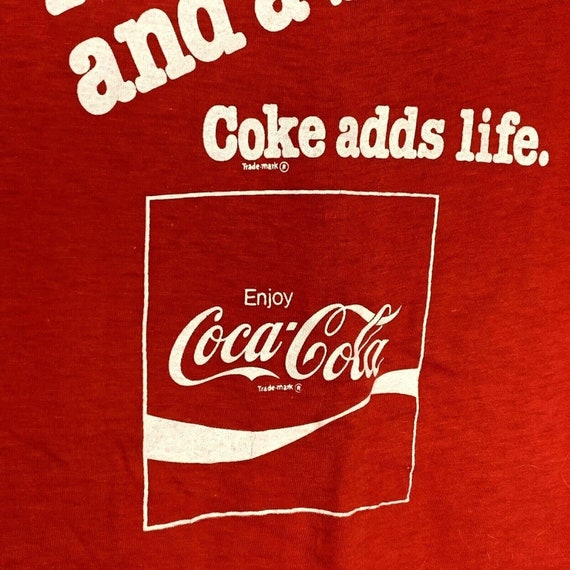 Coke Vintage T Shirt Size Small 1980s Have A Coke… - image 10