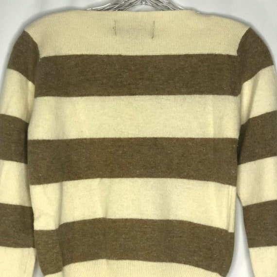 Vintage Womens Angora Wool Blend Cropped Sweater … - image 7