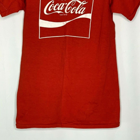 Coke Vintage T Shirt Size Small 1980s Have A Coke… - image 4