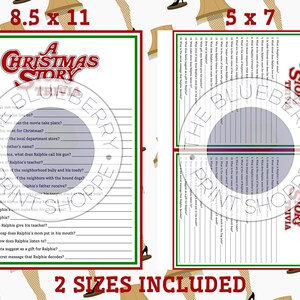 A Christmas Story Trivia | Holiday Party Game | Christmas Party Game ...