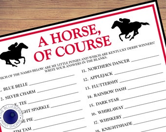 Derby Gesellschaftsspiel | Derby Sieger oder My Little Pony? | Derby Trivia | Derby Spaß für Kinder und Erwachsene