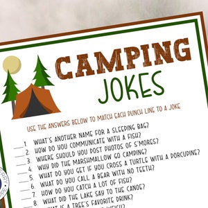 Camping Jokes | Camping Game | Campground Activity