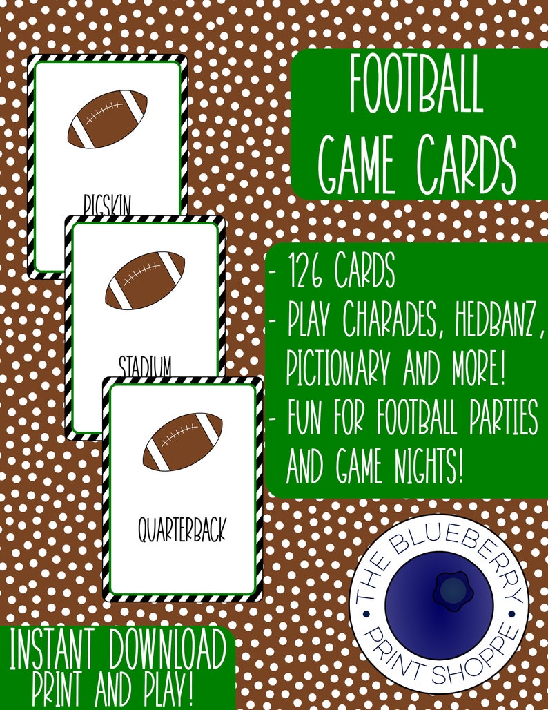 Soccer Printable Recreation - Soccer Social gathering Recreation - Tremendous Bowl Bash Sport - Match Working day - Charades - Pictionary - Hedbanz - Clroom Match photo about Hedbanz Cards Printable referred to as Soccer Printable Sport - Soccer Get together Activity - Tremendous Bowl Celebration Activity - Sport Working day - Charades - Pictionary - Hedbanz - Clroom Video game