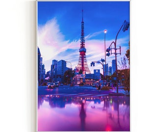 Cool Neon Posters Etsy