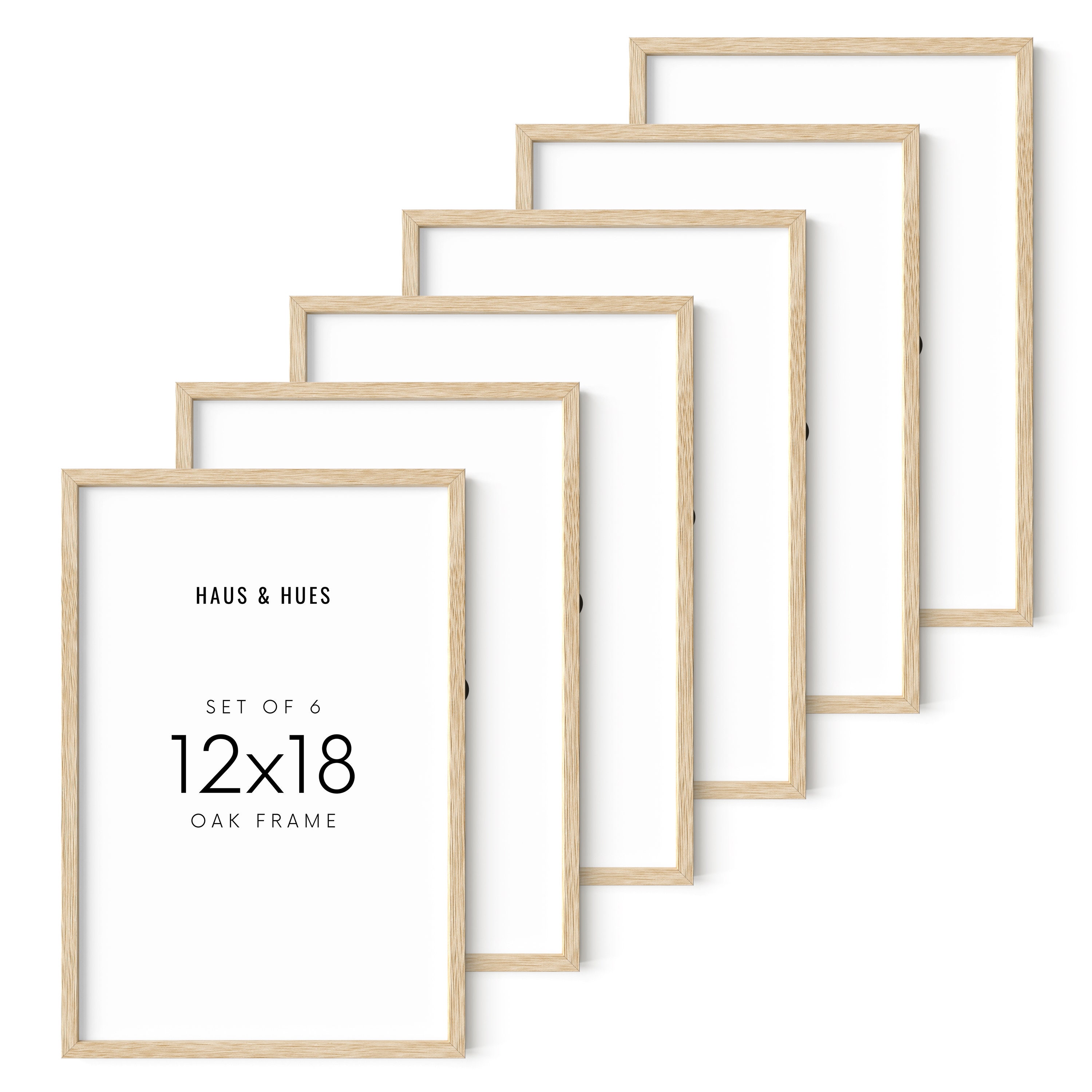 HAUS AND HUES Set Di 9 Cornici Bianche 8x10 - Cornice In Legno 8x10 Cornice Artistica Bianca Cornice In Legno Bianco Cornice In Legno Bianco 8x10~p114136793