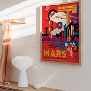 Haus and Hues Explore Mars Poster - NASA Print Space Posters Visions of ...
