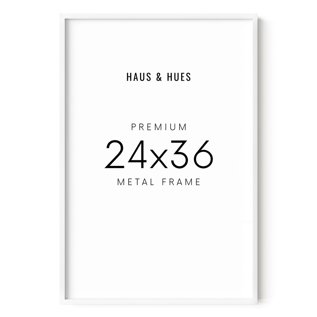 Haus and Hues 24x36 White Poster Frame 24x36 Poster Frame White 24x36