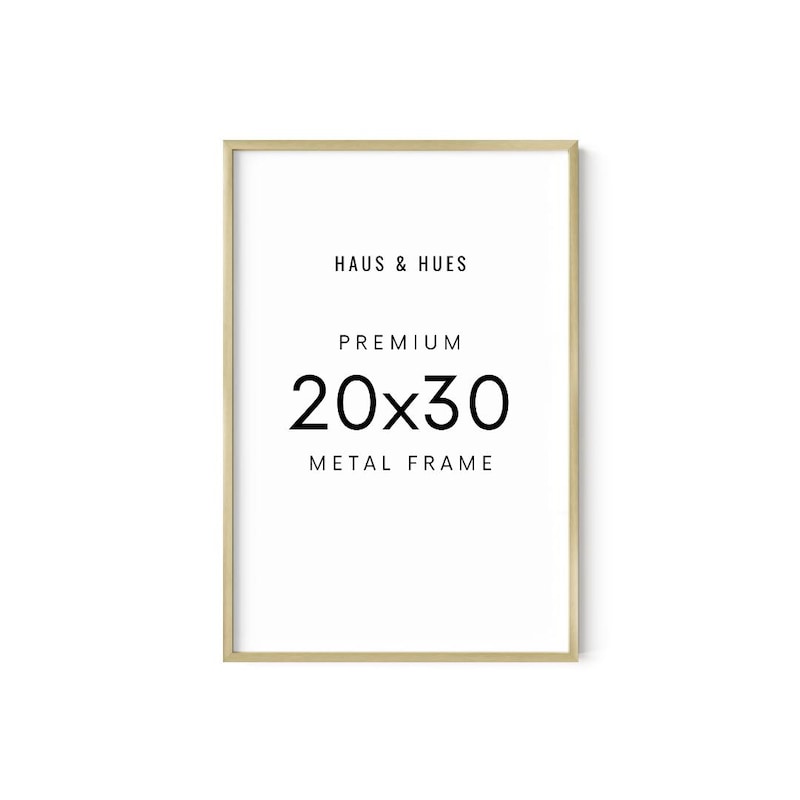 20x30 Gold Frames - Etsy