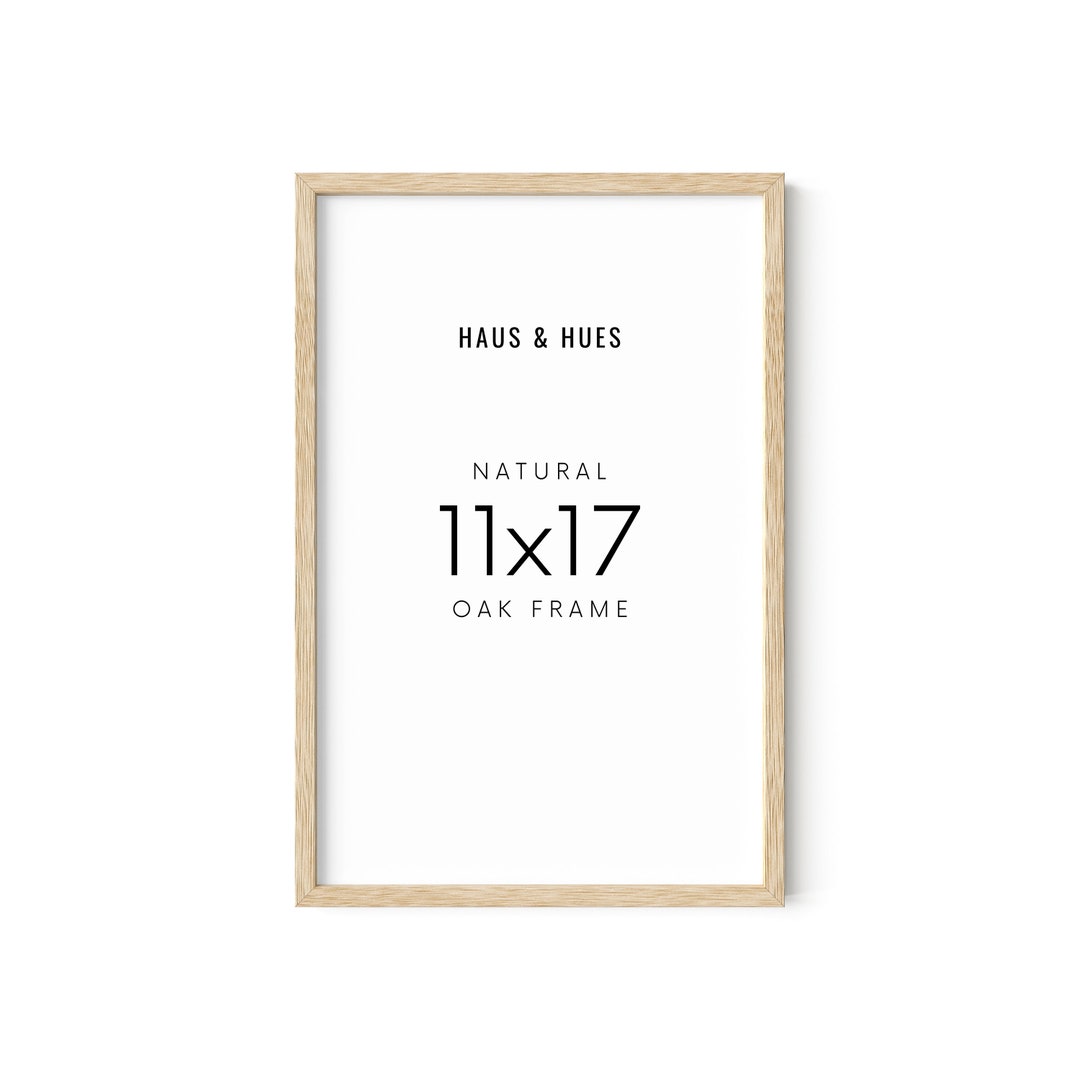 Haus and Hues 11x17 Picture Frame 11 X 17 Frame Wood Picture Frames