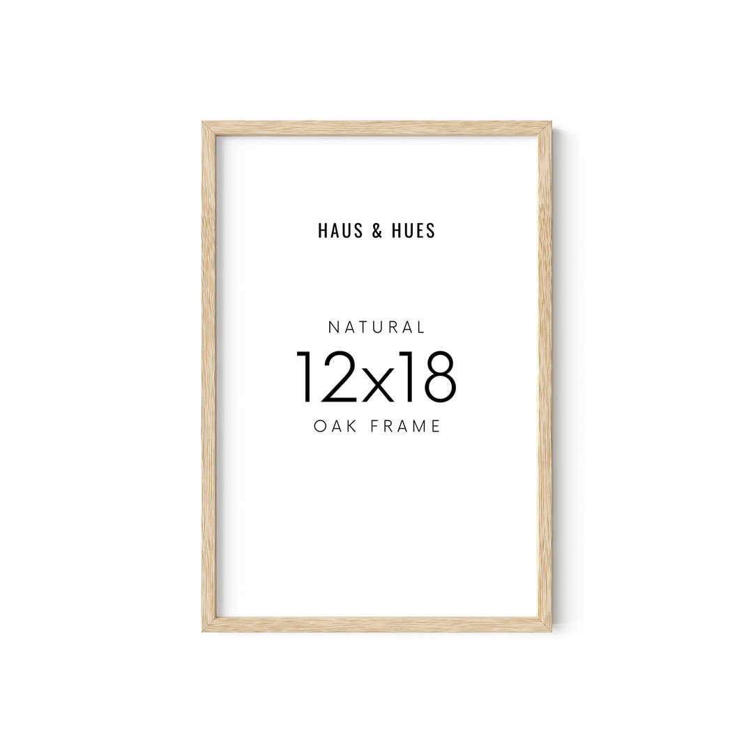 Haus and Hues 12 by 18 Picture Frame Set of 1 12 X 18 Poster Frame