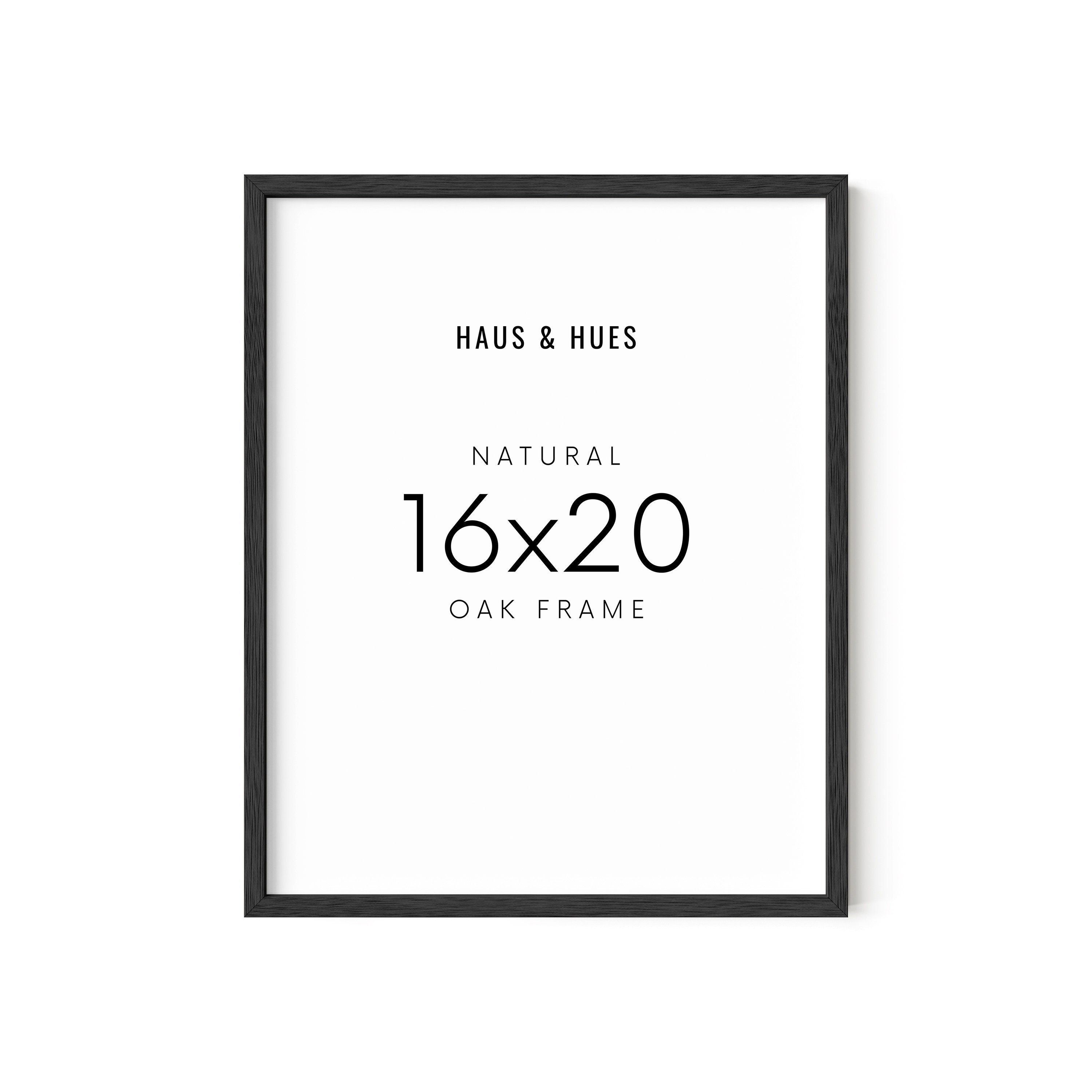 Haus and Hues 16x20 Natural Oak Wood Poster Frame - Etsy