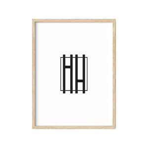 Haus and Hues Oak Picture Frame with Plexiglass