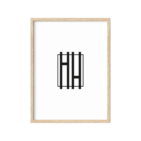 Haus and Hues Oak Picture Frame with Plexiglass