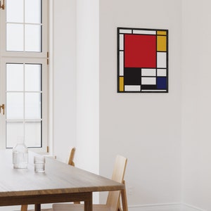 Piet Mondrian Geometric Art image 3