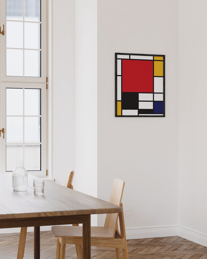 Piet Mondrian Geometric Art image 3