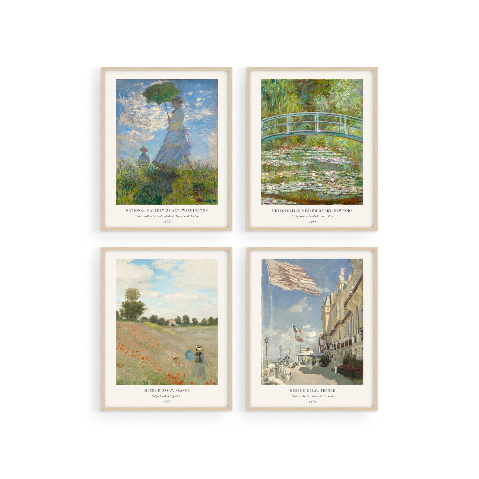 Claude Monet Artwork Fine Art Paintings by Haus and Hues | Etsy