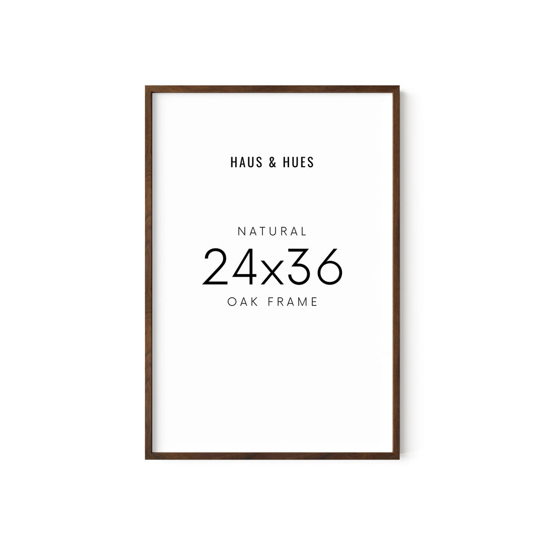 Craig Frames American Walnut Picture Frame 2.5" Wide - Classic Wood Look, Sizes 4x5 To 24x36
