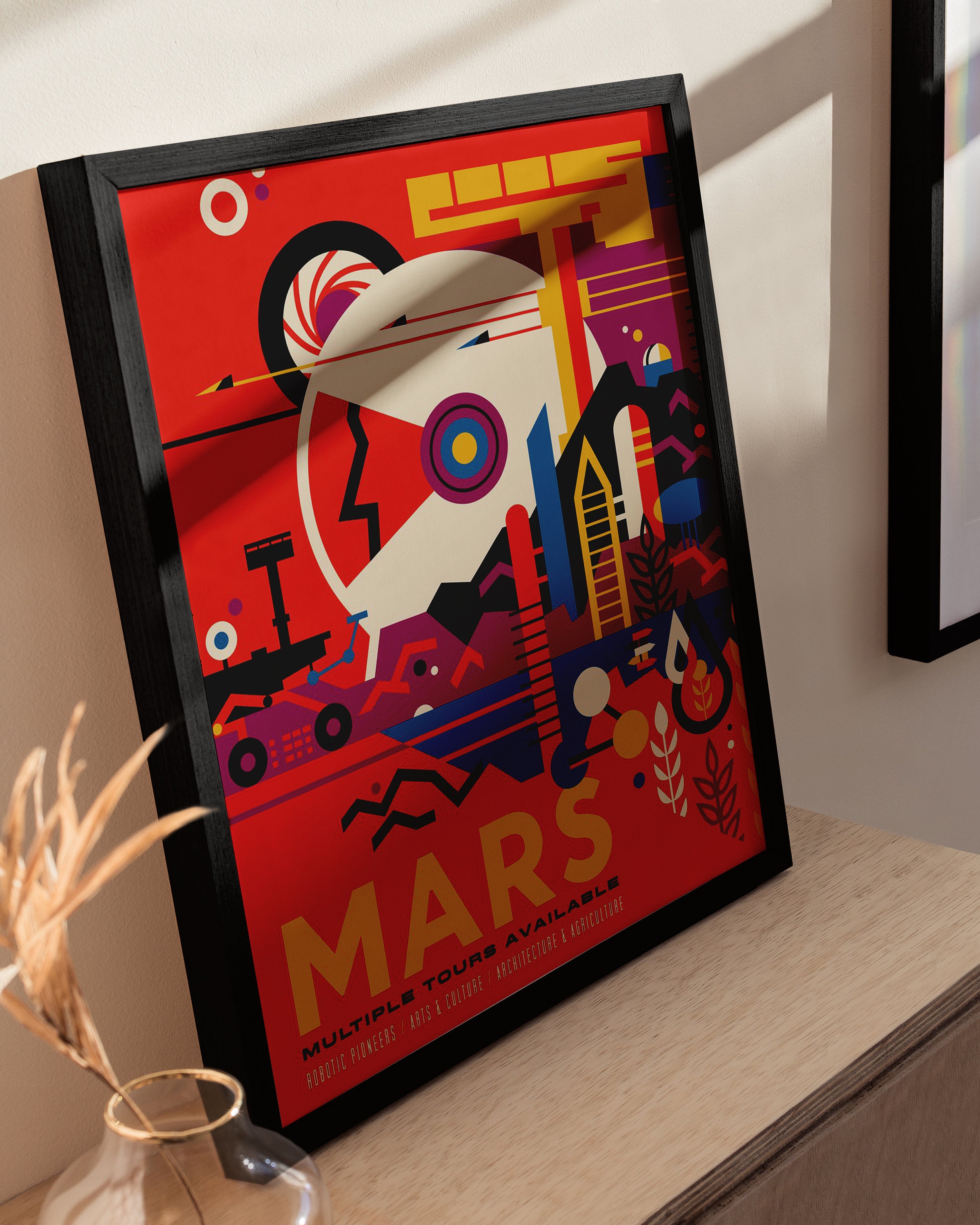 Haus And Hues Explore Mars Poster