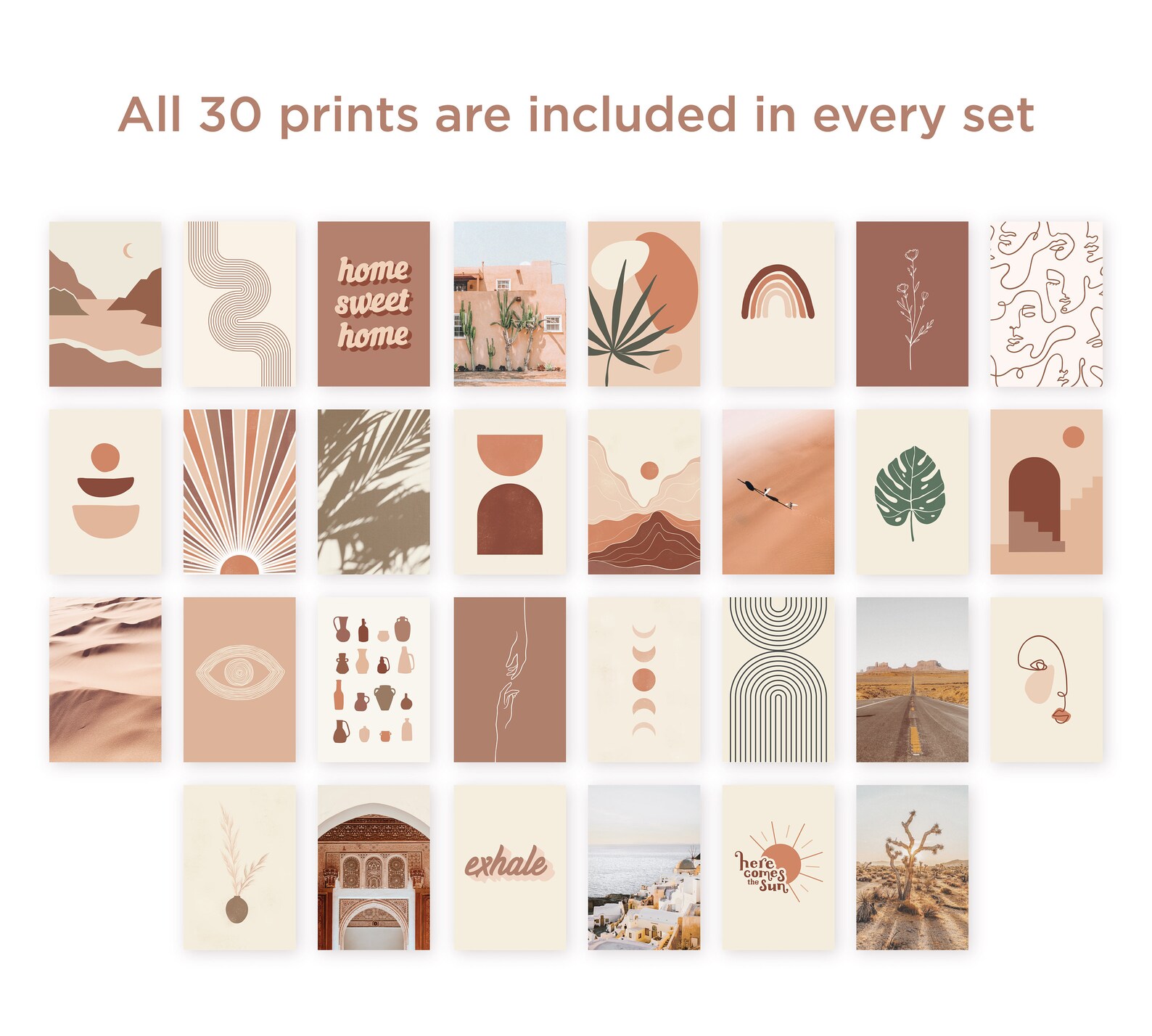 Haus and Hues Aesthetic Photo Collage Kit for Wall Aesthetic - Set of ...