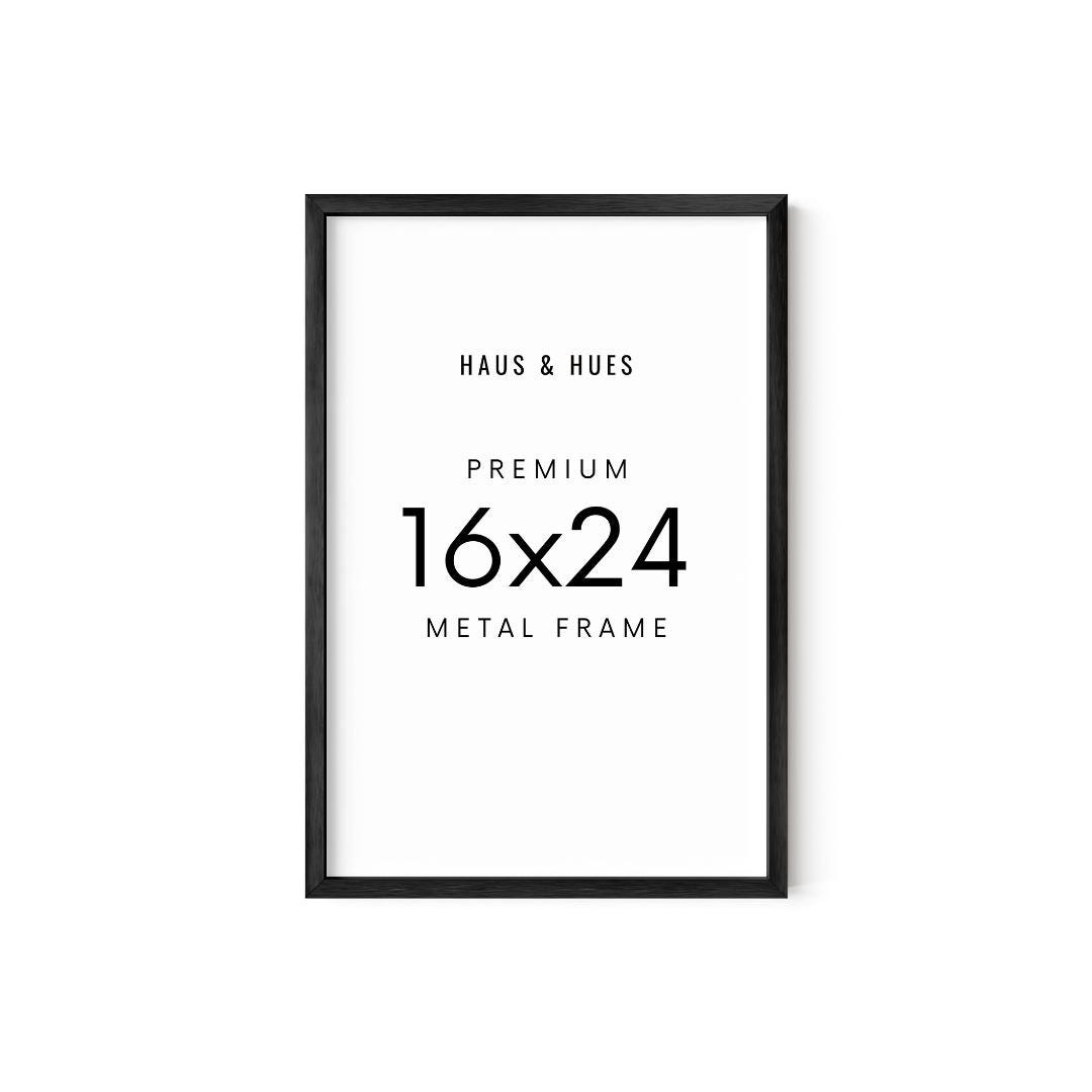 16x24 Black Metal Picture Frame – Modern Poster Frame - Etsy