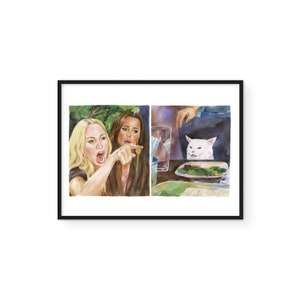 Haus and Hues Funny Wall Art - Funny Posters for College Dorm, Meme Posters, Funny Wall Decor, Meme Posters for Teens, Funny Art (12&quot;x16&quot;)