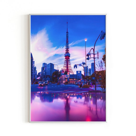 Urban Willow Art Print Cool Neon Art Dorm Room Decor Wall Posters Dope Posters Picture Sets Wall Decor 12 X 16 Frameless Paris